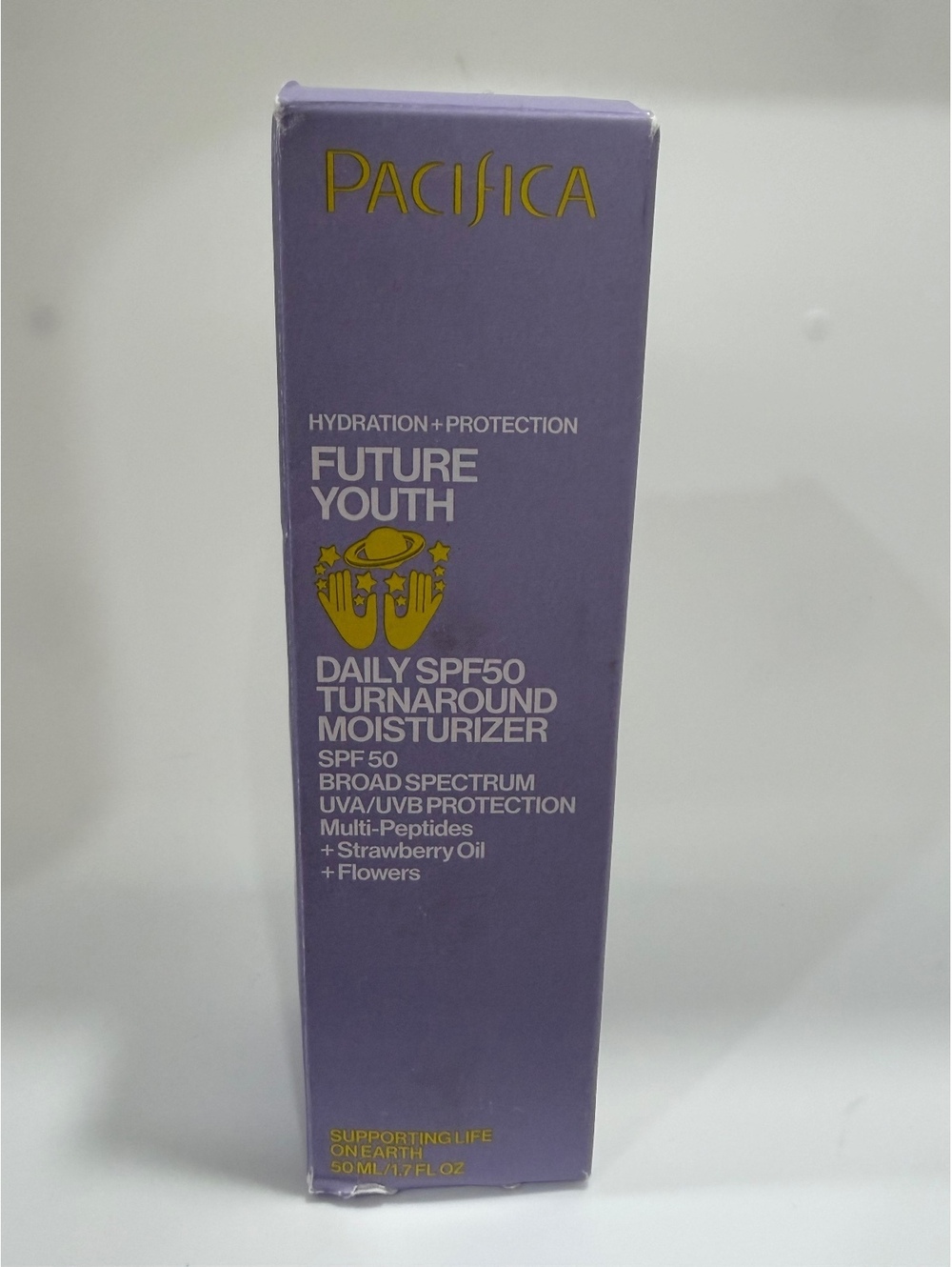 Pacifica Future Youth Daily SPF50 Turnaround Moisturizer Hydrating Face Cream